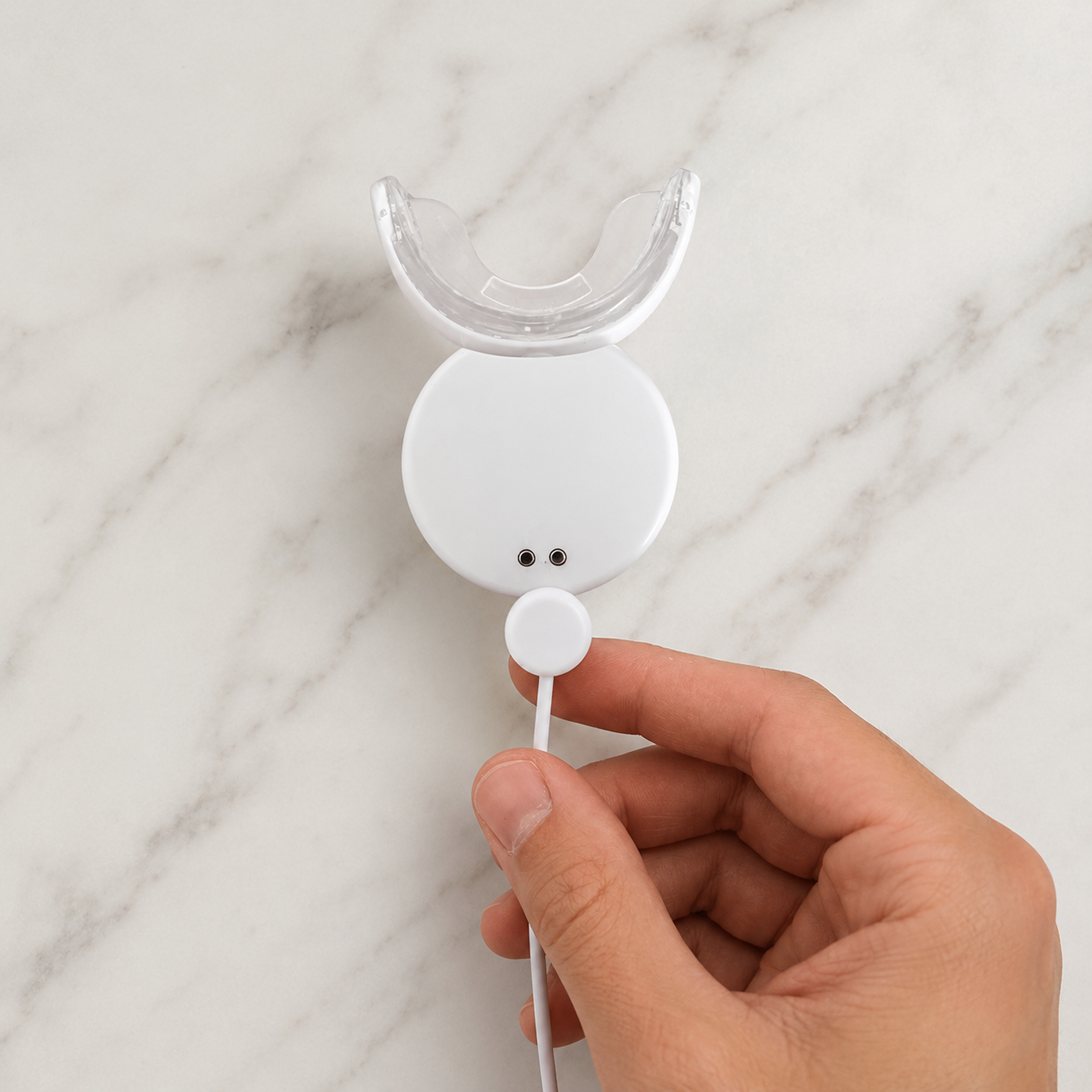 Charging cable coiled with magnetic connector
