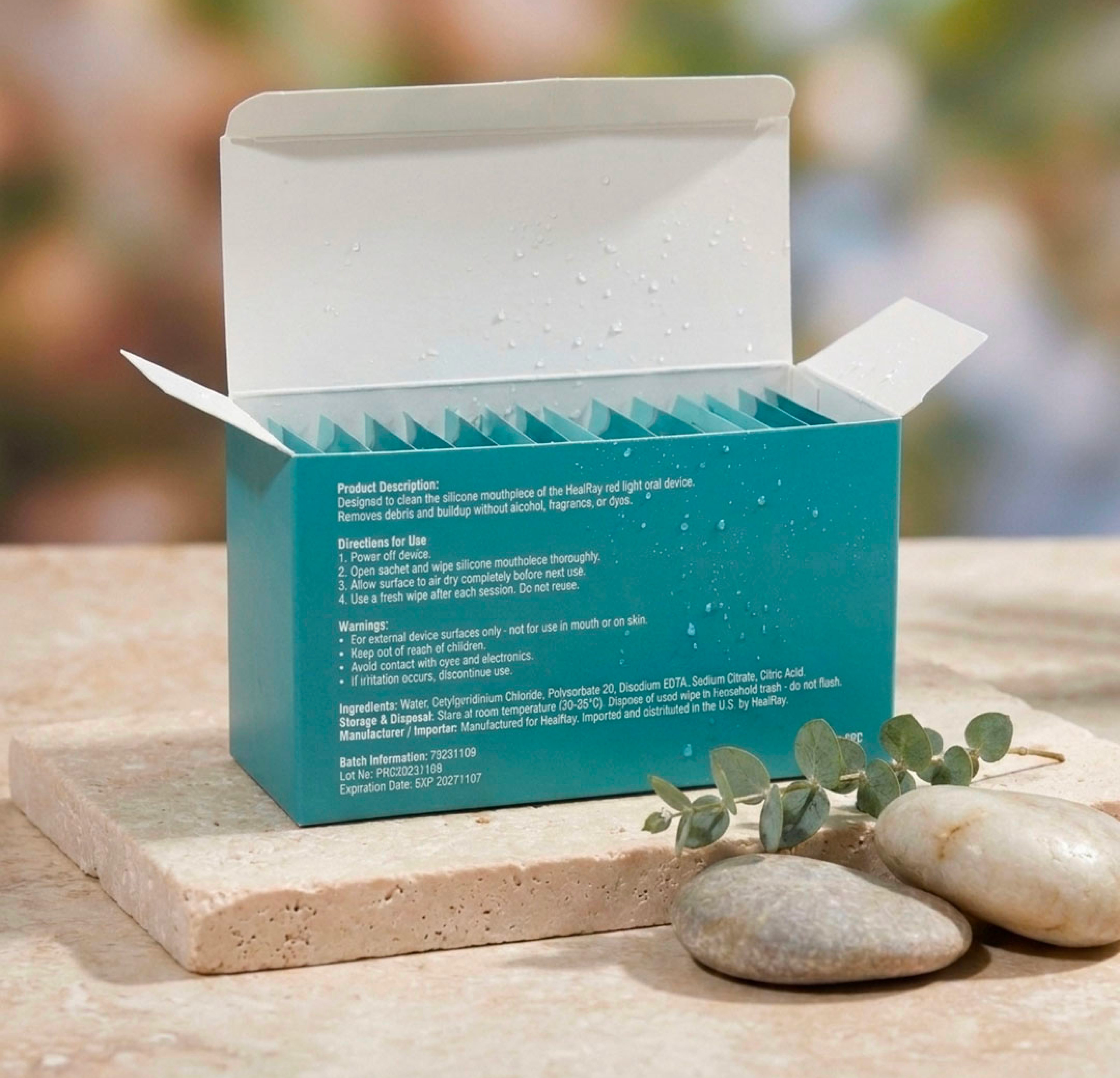 Oral Cleaning Wipes lifestyle