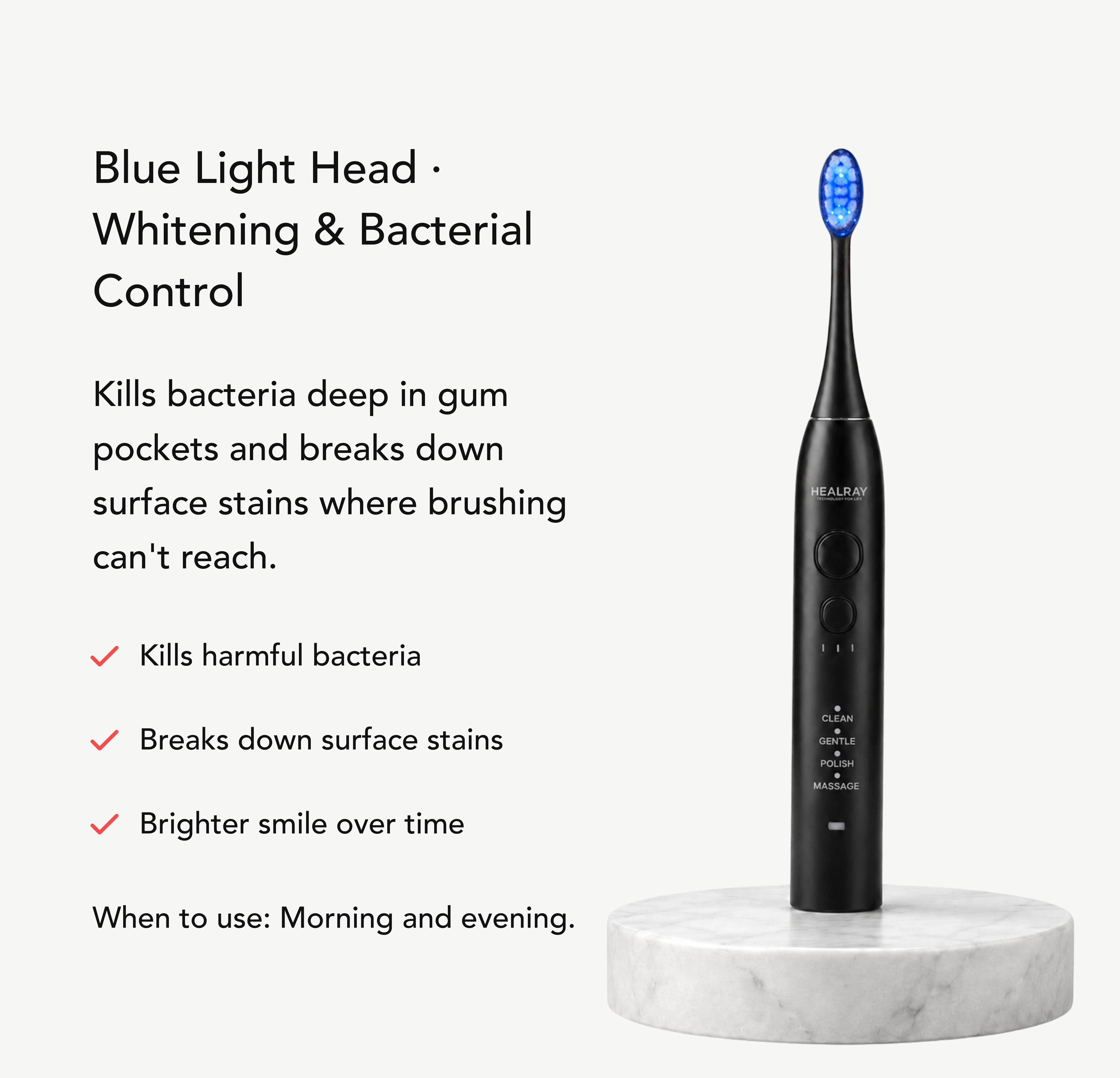 Light Therapy Replacement Brush Heads — view 3