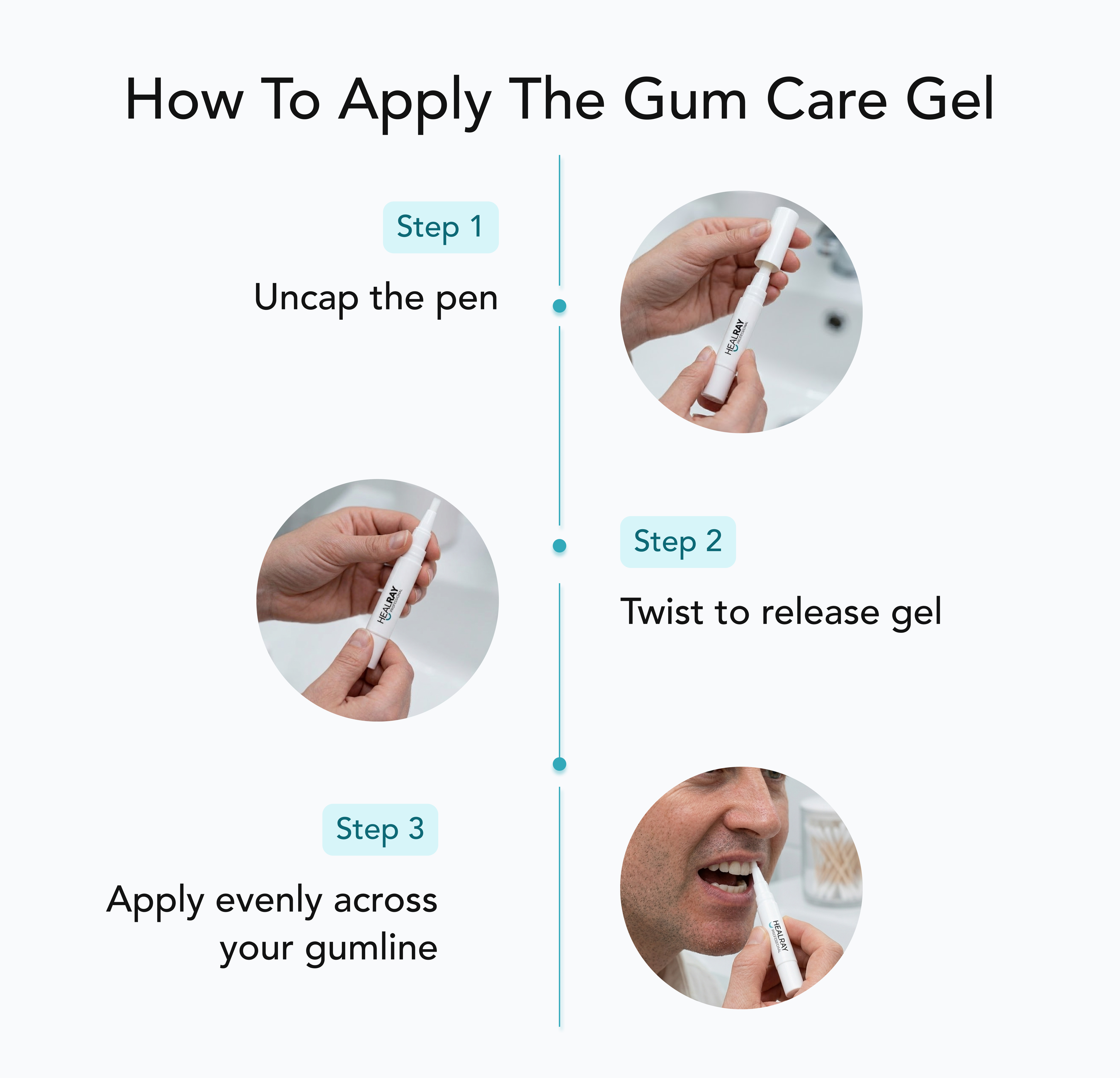 Gum Care Gel lifestyle