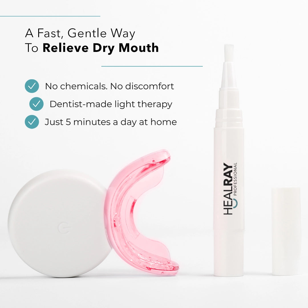 Red Light Device For Dry Mouth