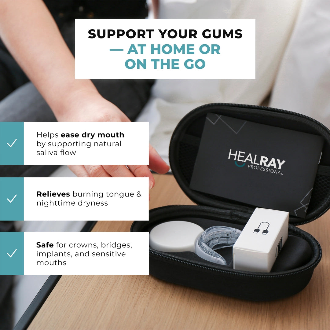 Red Light Device For Dry Mouth