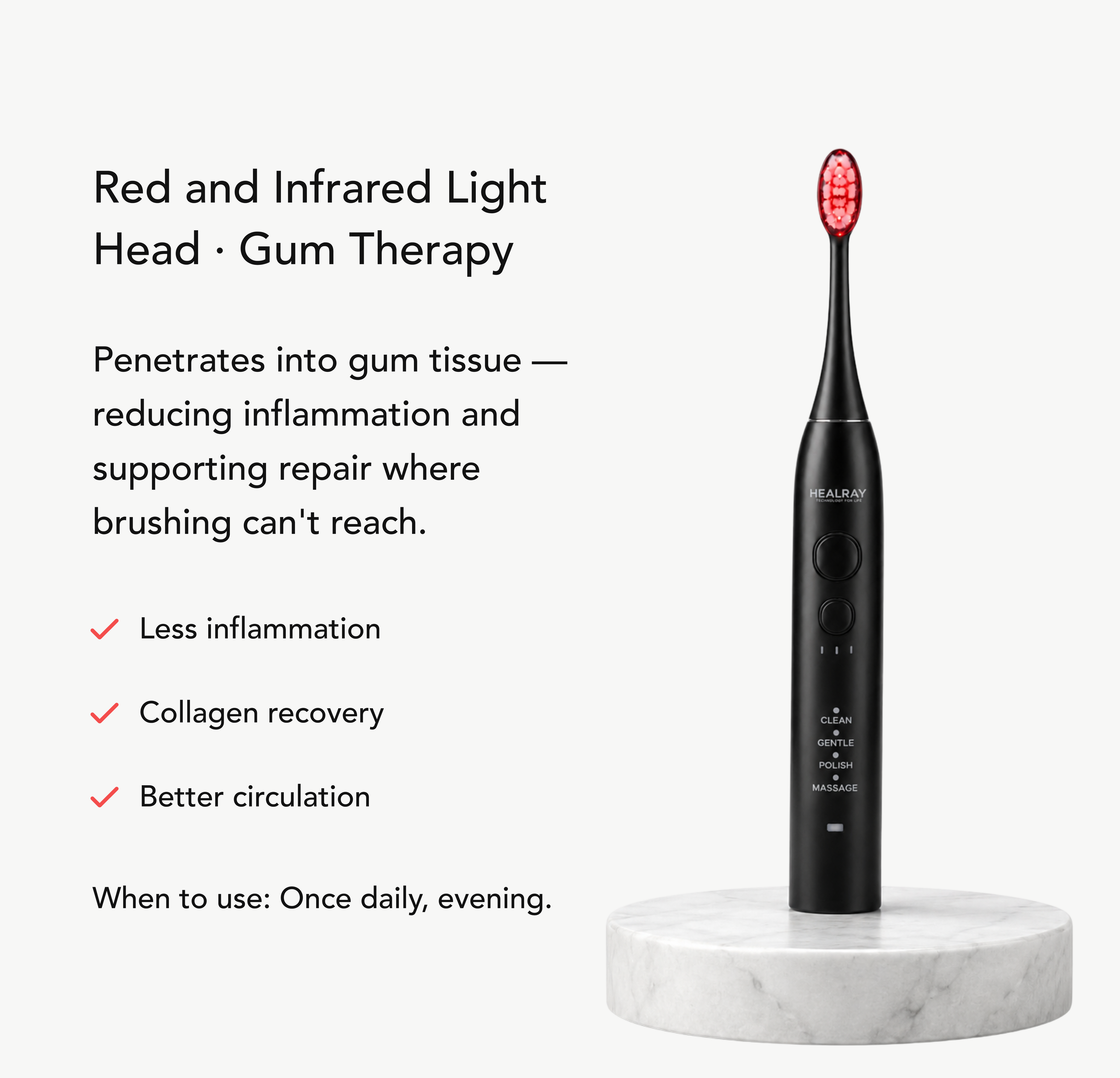 Light Therapy Replacement Brush Heads