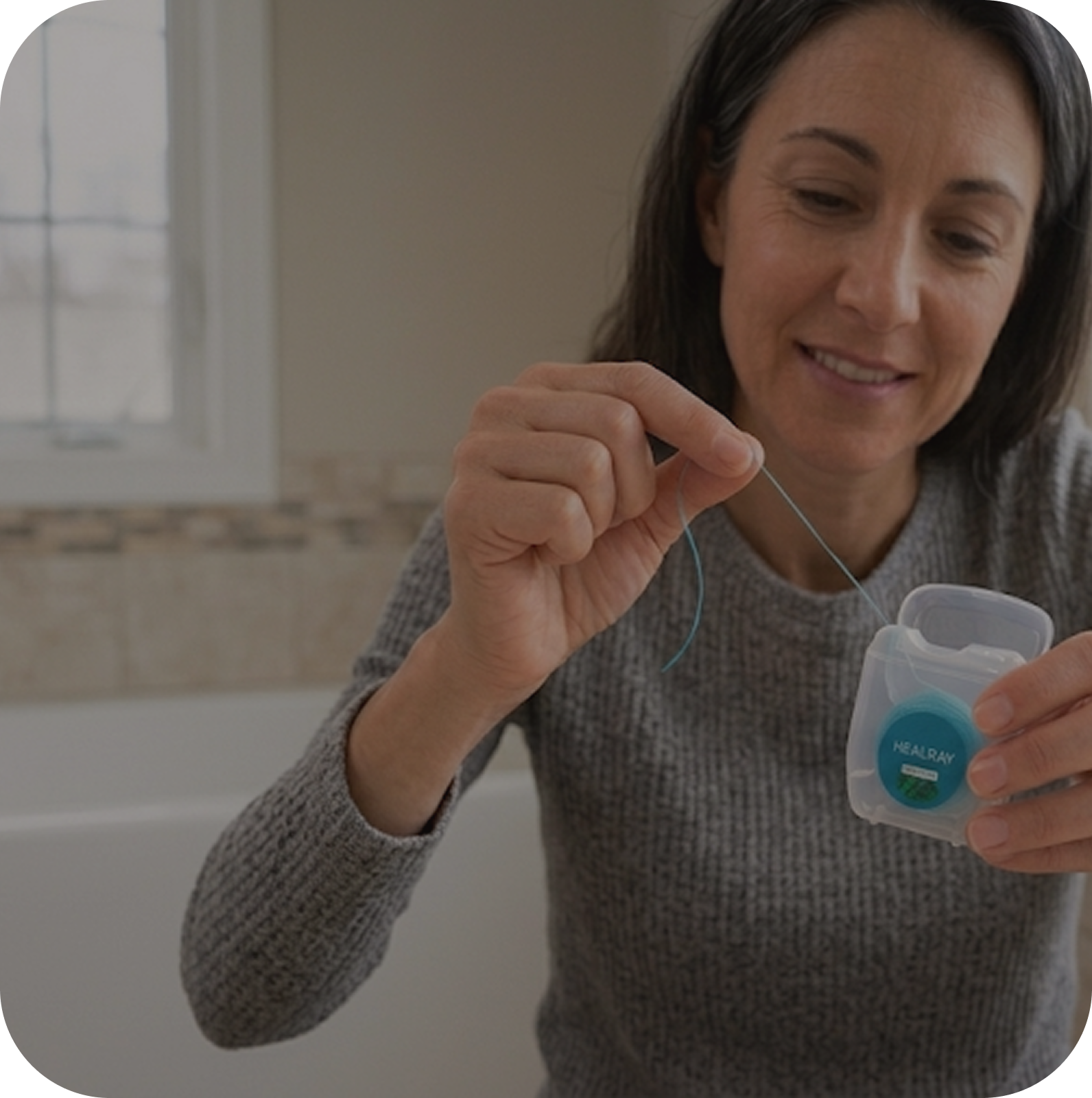 HealRay Floss benefits
