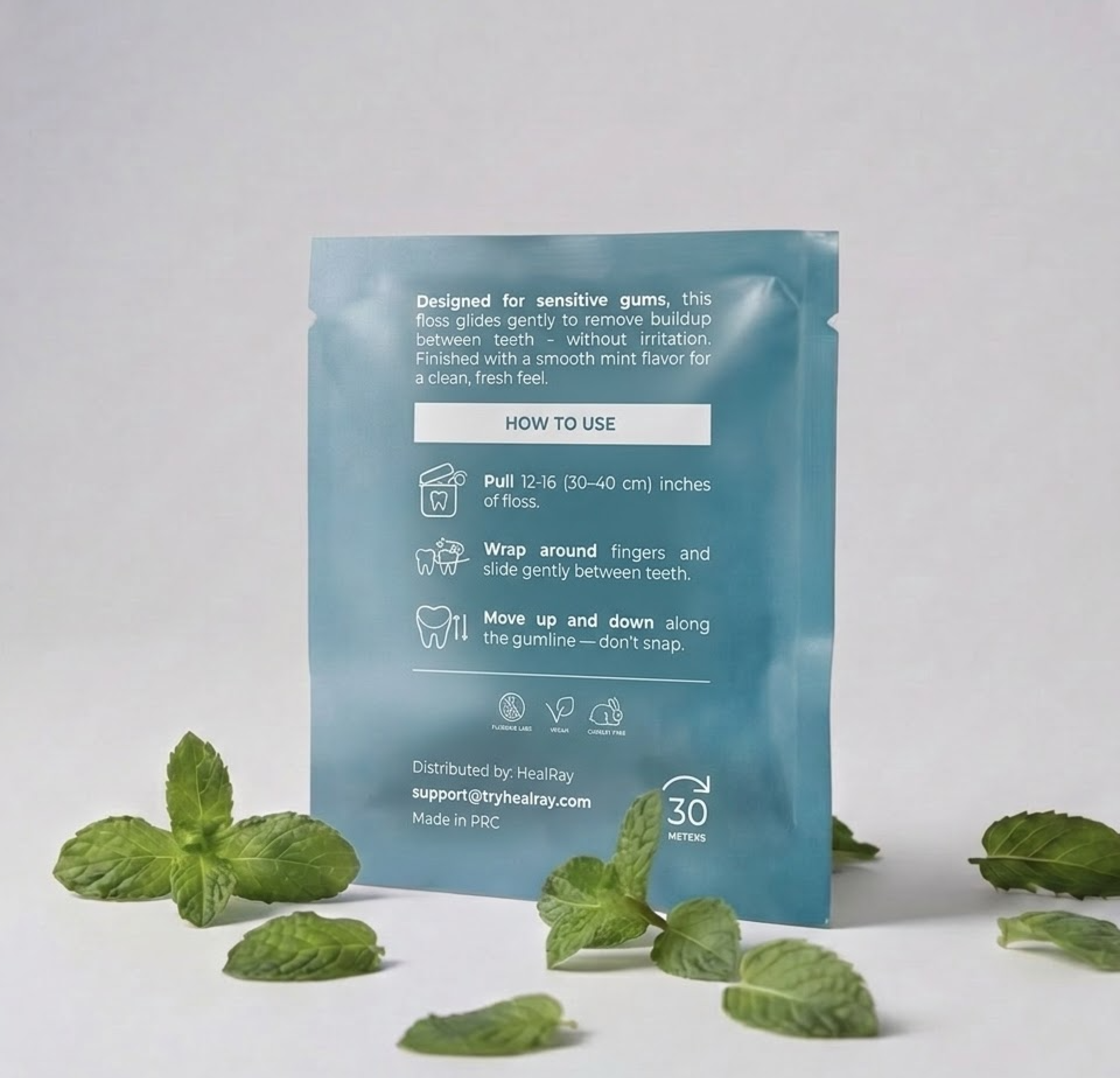 HealRay Floss detail