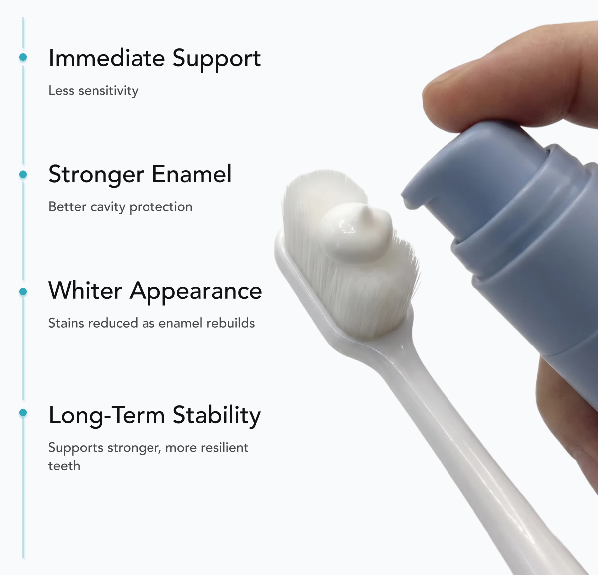 Oral Health Toothpaste application