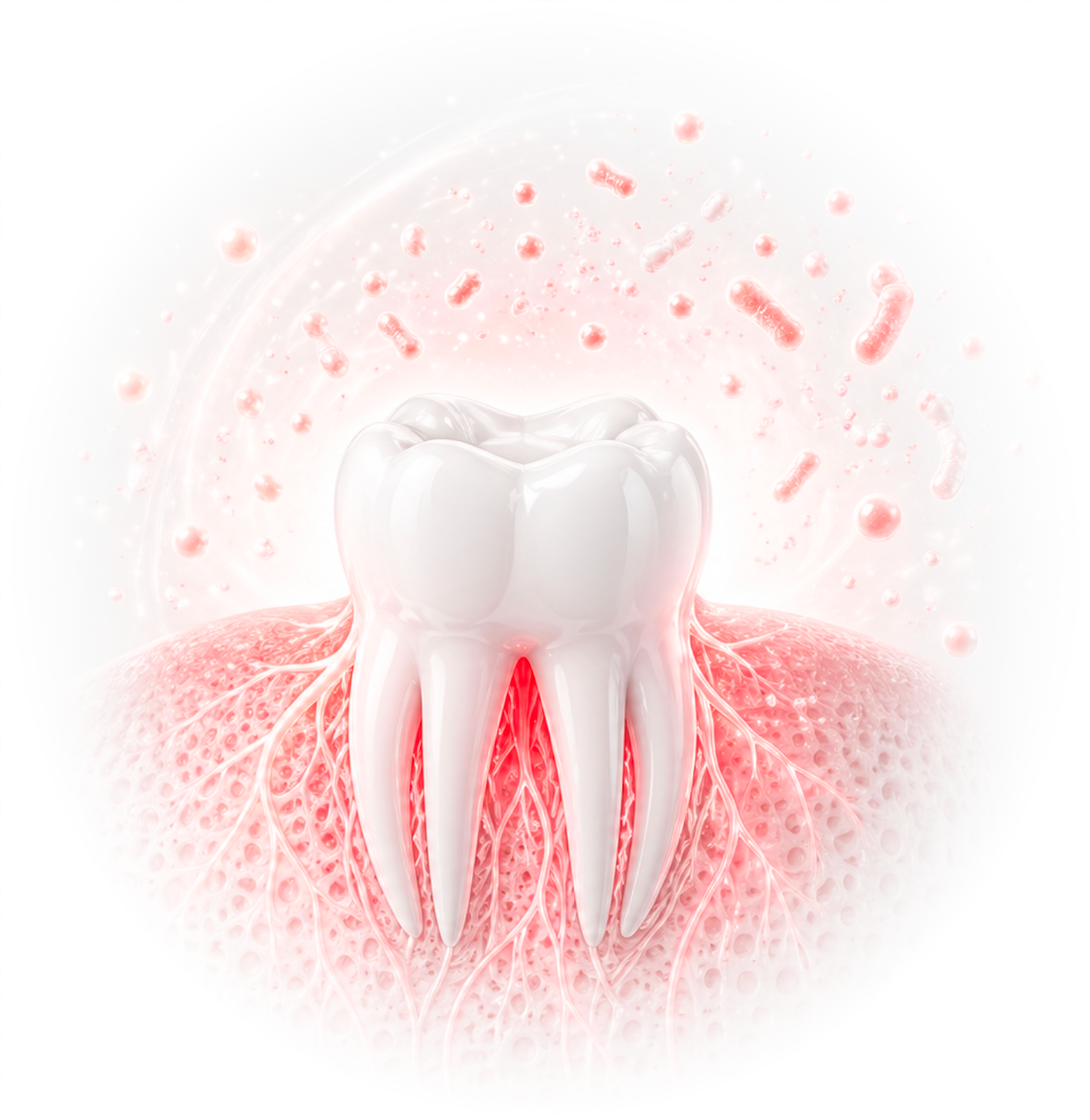 Healthy tooth and gums